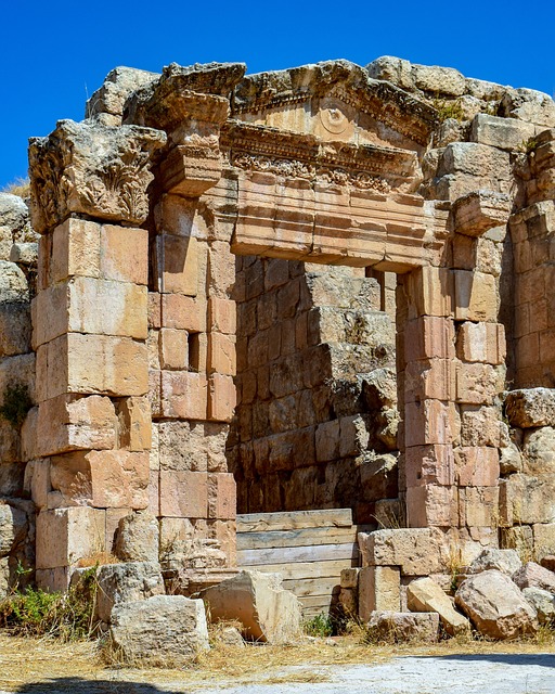architecture, ruins, ancient, history, historic, tourism, culture, travel, gerasa, jerash, jordan, archaeology